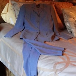 2 pc business pantsuit size 4 color Heather